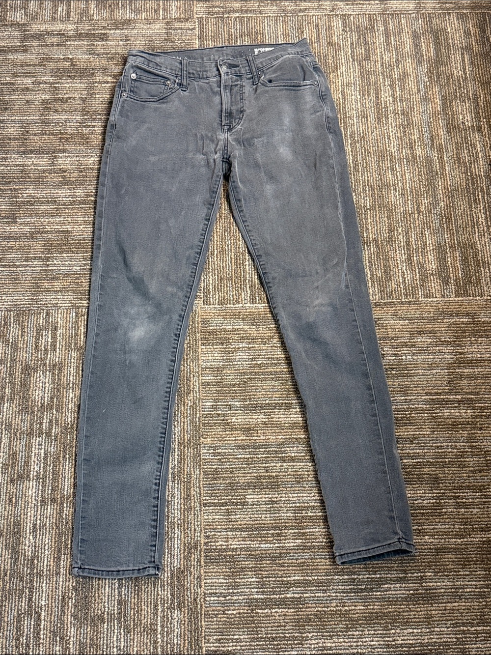 Arizona Jean Company Skinny Washed Gray Jeans